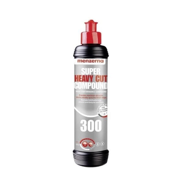 Pasta polerska Menzerna Super Heavy Cut Compound S300 250ml – najmocniejsze cięcie do korekty lakieru samochodowego