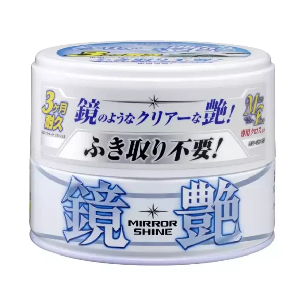 SOFT99 Mirror Shine Wax Light 200g – wosk samochodowy do jasnych lakierów, efekt lustrzanego połysku